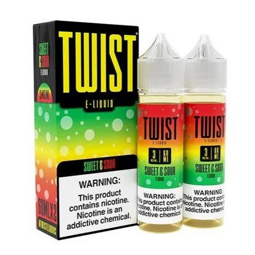 FRUIT TWIST SWEET AND SOUR - 2 PACK - 1000vapes