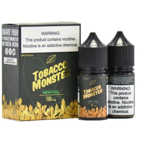 TOBACCO MONSTER MENTHOL - 2 PACK - 1000vapes